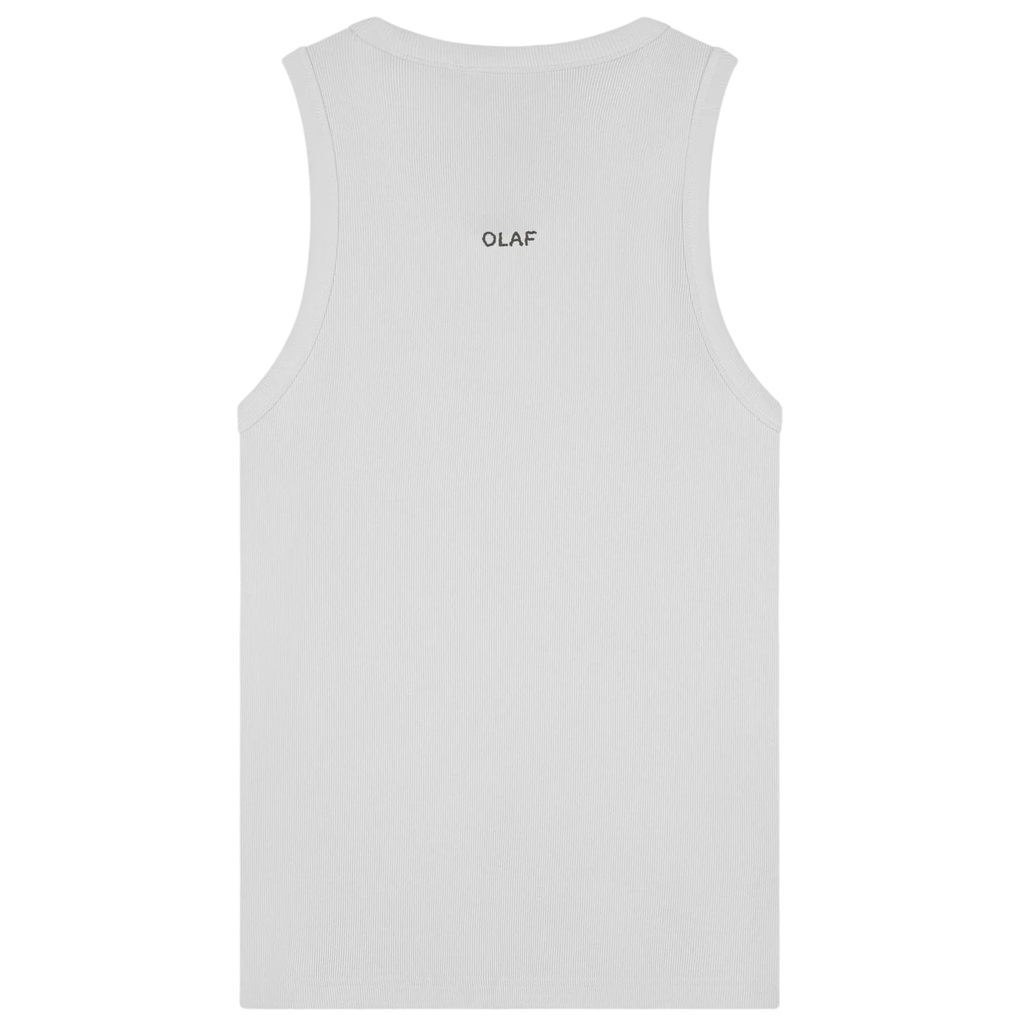 Olaf Essential Rib Tank Top Wit