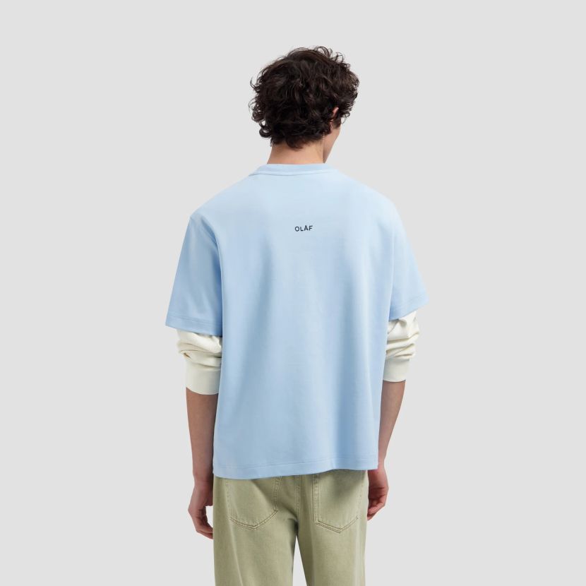 Olaf Essential T-shirt Licht Blauw