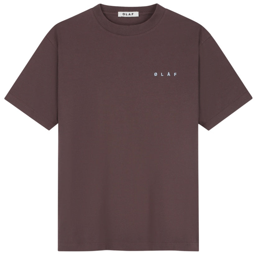 Olaf Lasso Face T-shirt Bruin