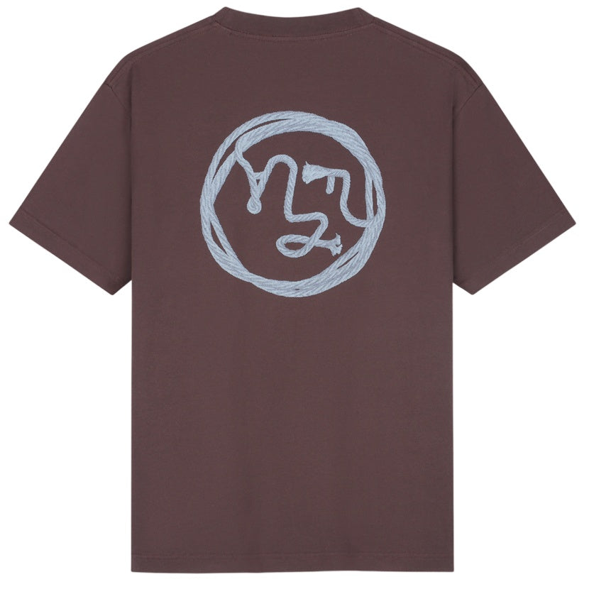 Olaf Lasso Face T-shirt Bruin