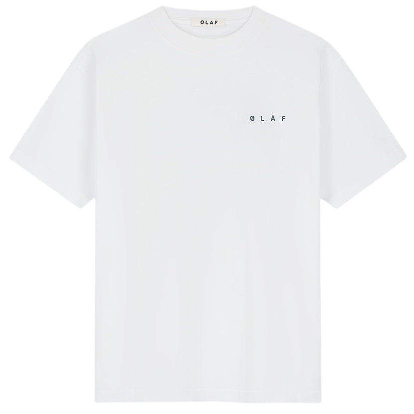 Olaf Lasso Face T-shirt Wit