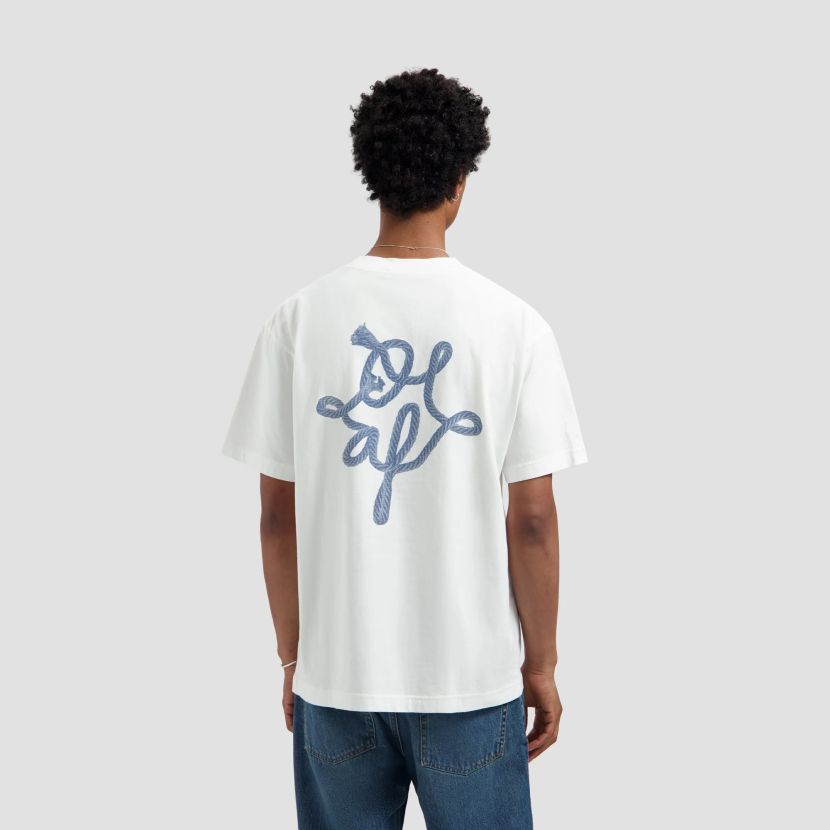 Olaf Lasso Monogram T-shirt Wit