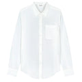 Olaf Linen Blend Relaxed Overhemd Wit