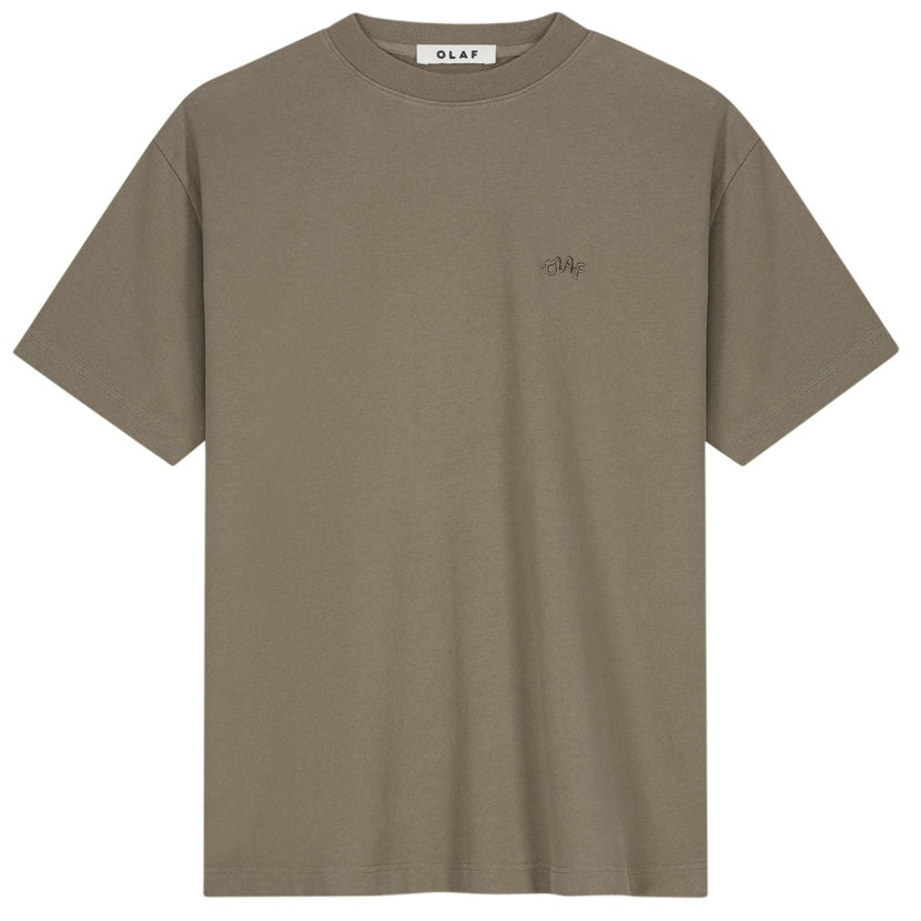 Olaf Signature T-shirt Bruin