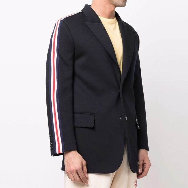 Palm Angels Classic Track Blazer Navy