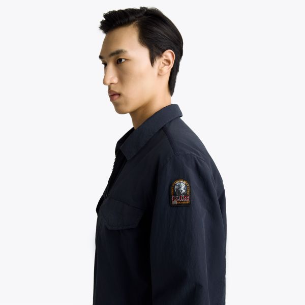 Parajumpers Evander Watted Overshirt Navy