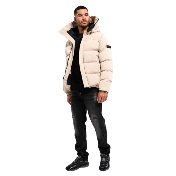 Malelions Porter Parka Beige