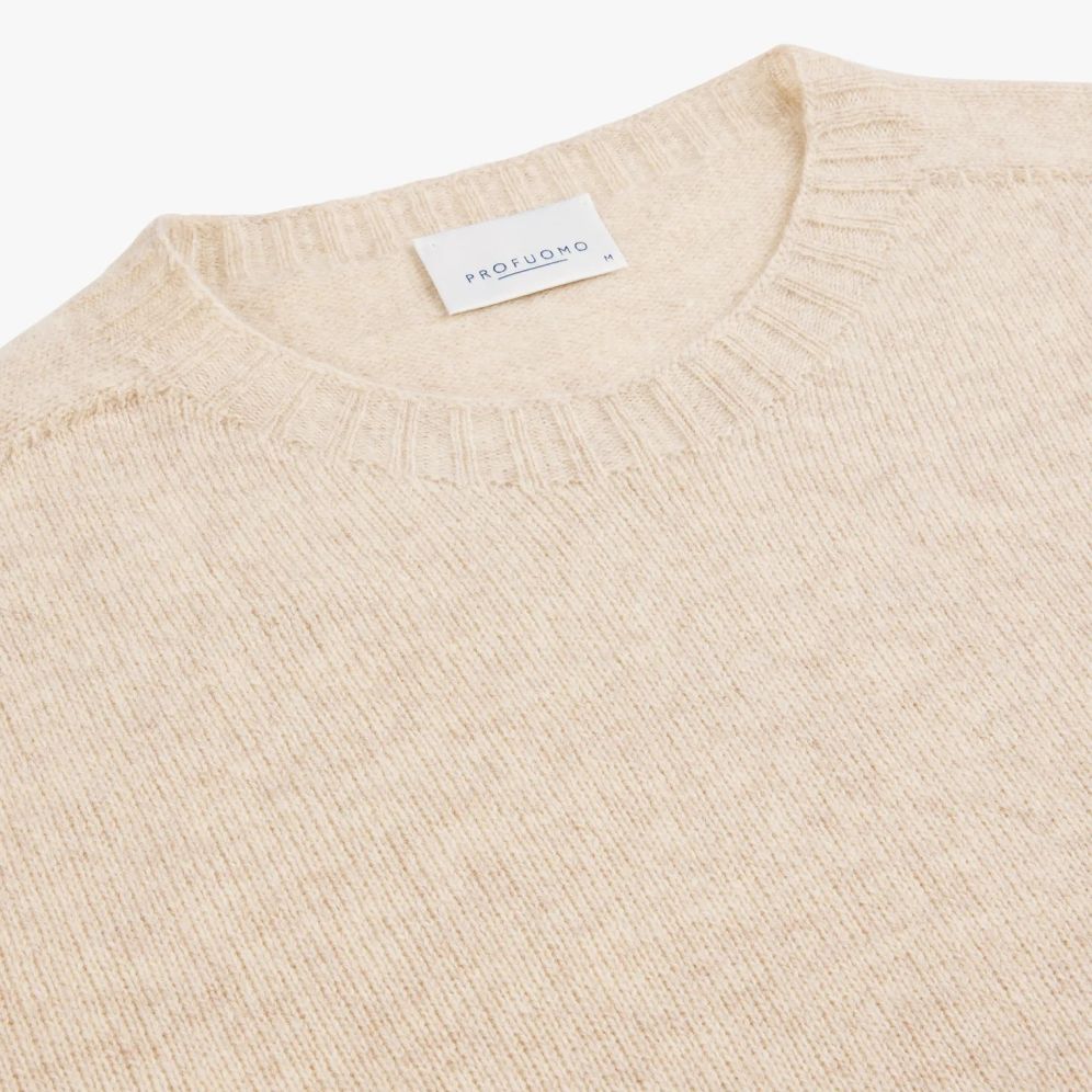 Profuomo Seamless Sweater Beige