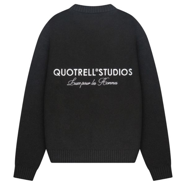 Quotrell Aurora Knitted Sweater Zwart