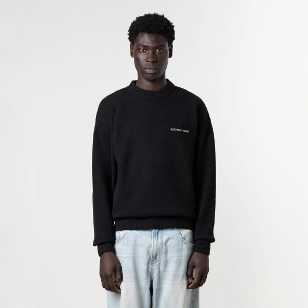 Quotrell Aurora Knitted Sweater Zwart