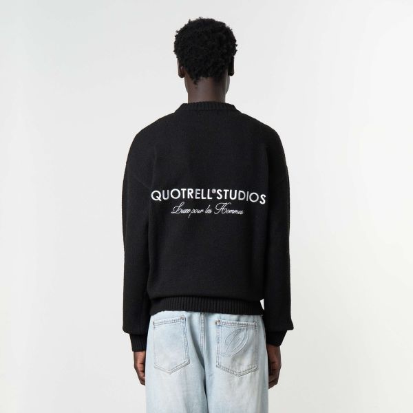 Quotrell Aurora Knitted Sweater Zwart