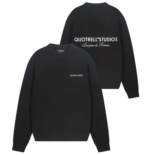Quotrell Aurora Knitted Sweater Zwart