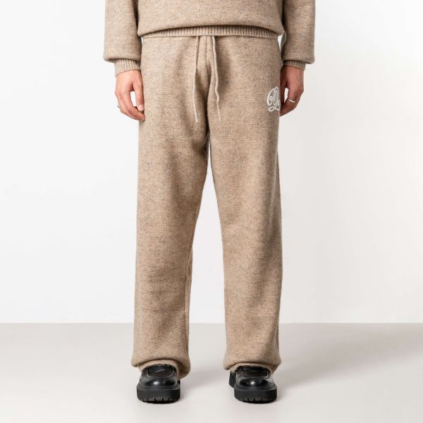 Quotrell Elan Knitted Trainingsbroek Beige