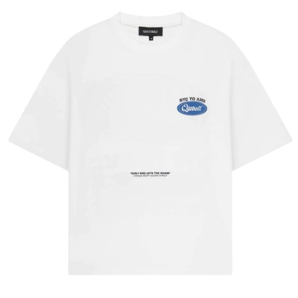 Quotrell Hustlers T-shirt Wit