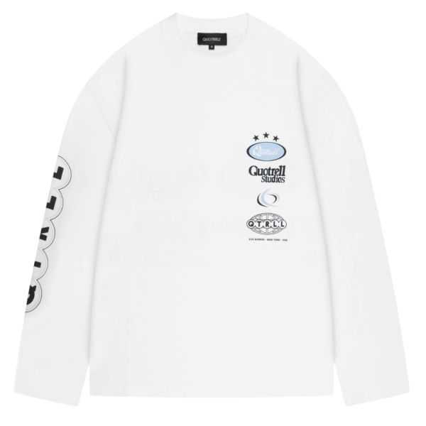 Quotrell Marino Longsleeve T-shirt Wit