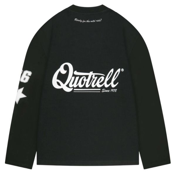 Quotrell Racing Longsleeve T-shirt Zwart