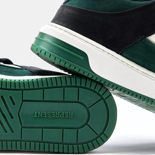 Represent Apex Sneaker Donker Groen/Wit