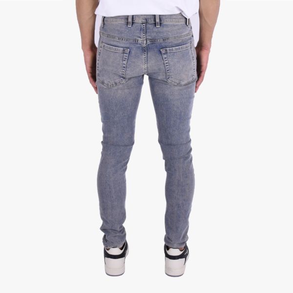 Represent Destroyer Denim Jeans Blauw Cream