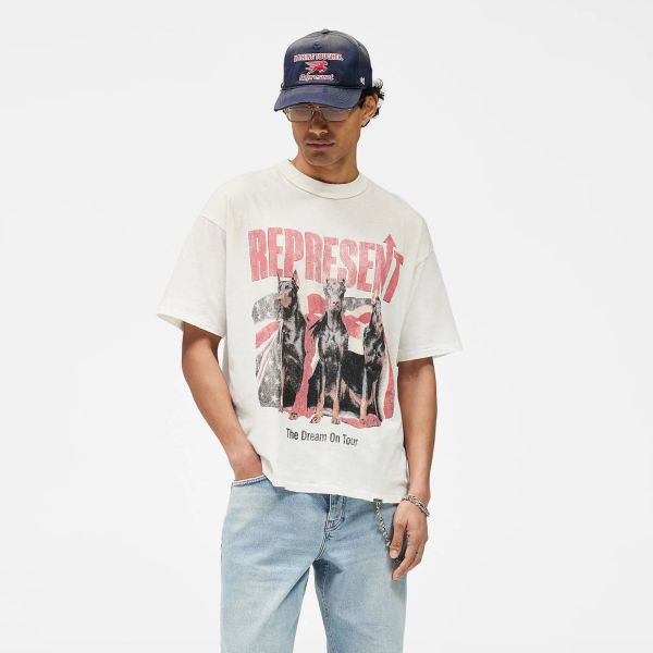 Represent Dream On Tour T-shirt Off White