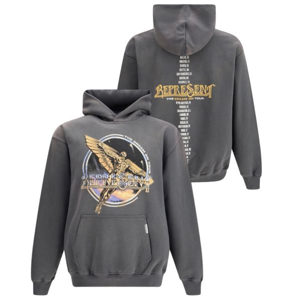 Represent Golden Tour Hoodie Grijs