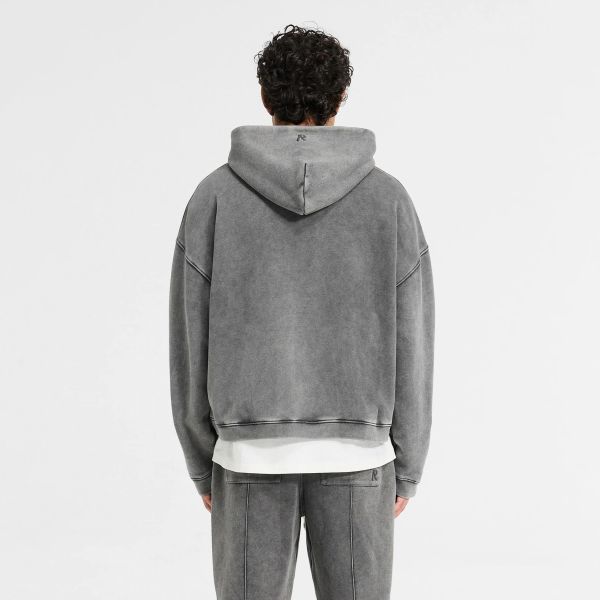 Represent Initial Boxy Vest Antraciet