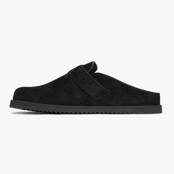 Represent Initial Mule Slippers Zwart