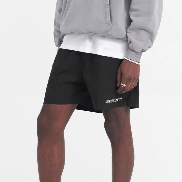 Represent Korte Broek Zwart