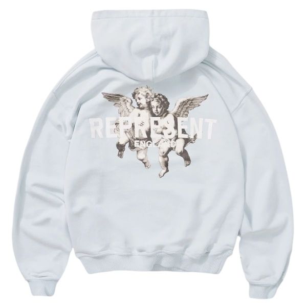 Represent Legacy Cherubs Hoodie Licht Blauw