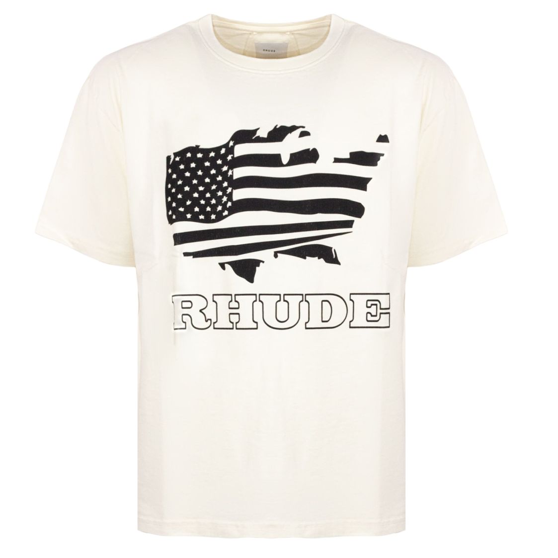 Rhude Banner T-shirt Off White