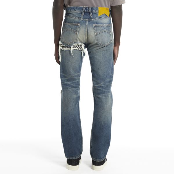 Rhude Boxer Denim Jeans Blauw