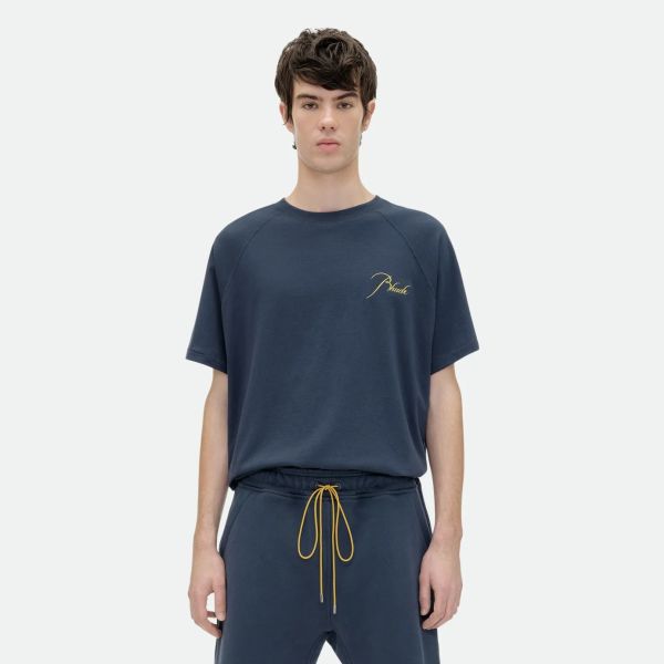 Rhude Classique Raglan T-shirt Navy