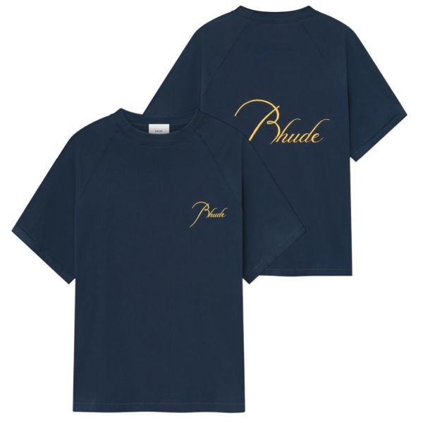 Rhude Classique Raglan T-shirt Navy