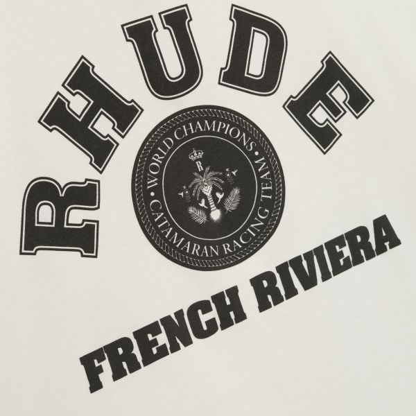 Rhude French Riviera T-shirt Off White