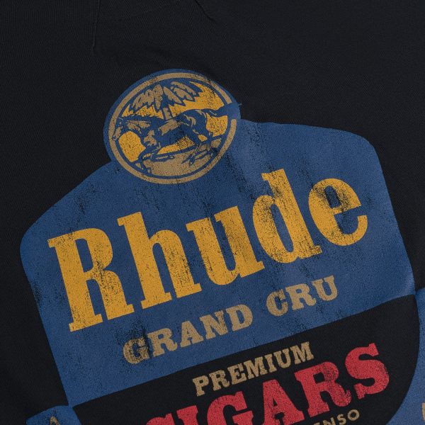 Rhude Grand Cru T-shirt Zwart