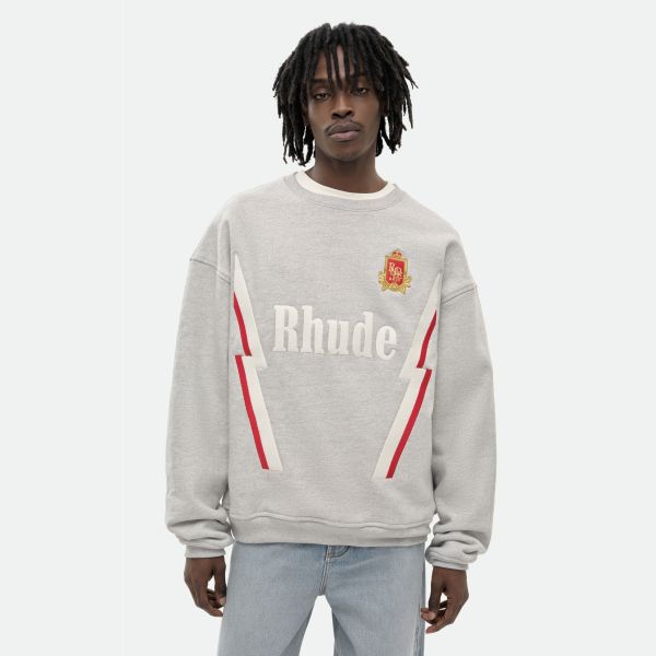 Rhude Lightning Sweater Grijs
