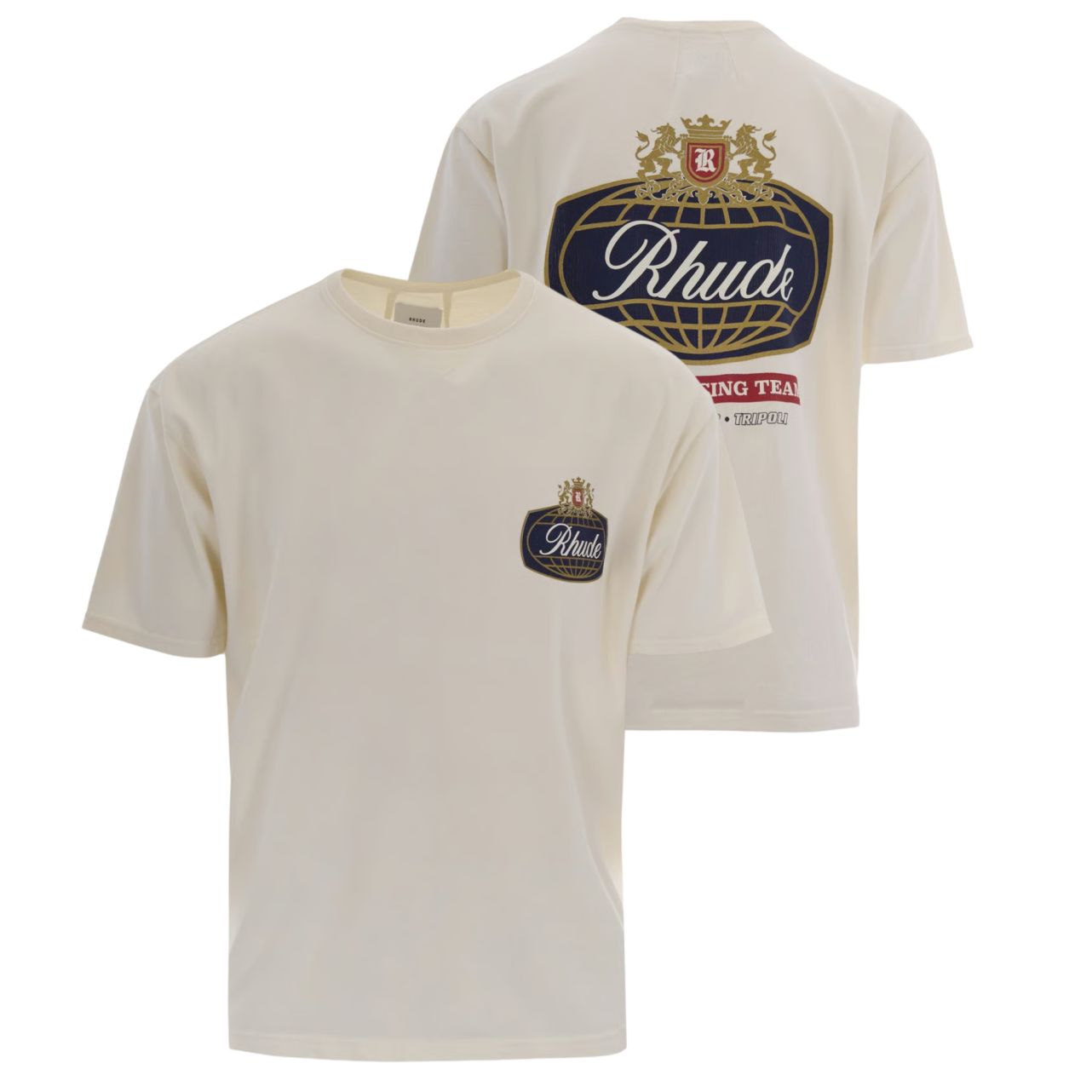 Rhude Safari Crest T-shirt Off White