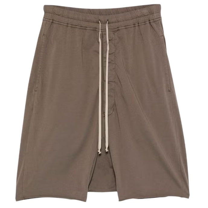 Rick Owens DRKSHDW Drawstring Pods Korte Broek Bruin