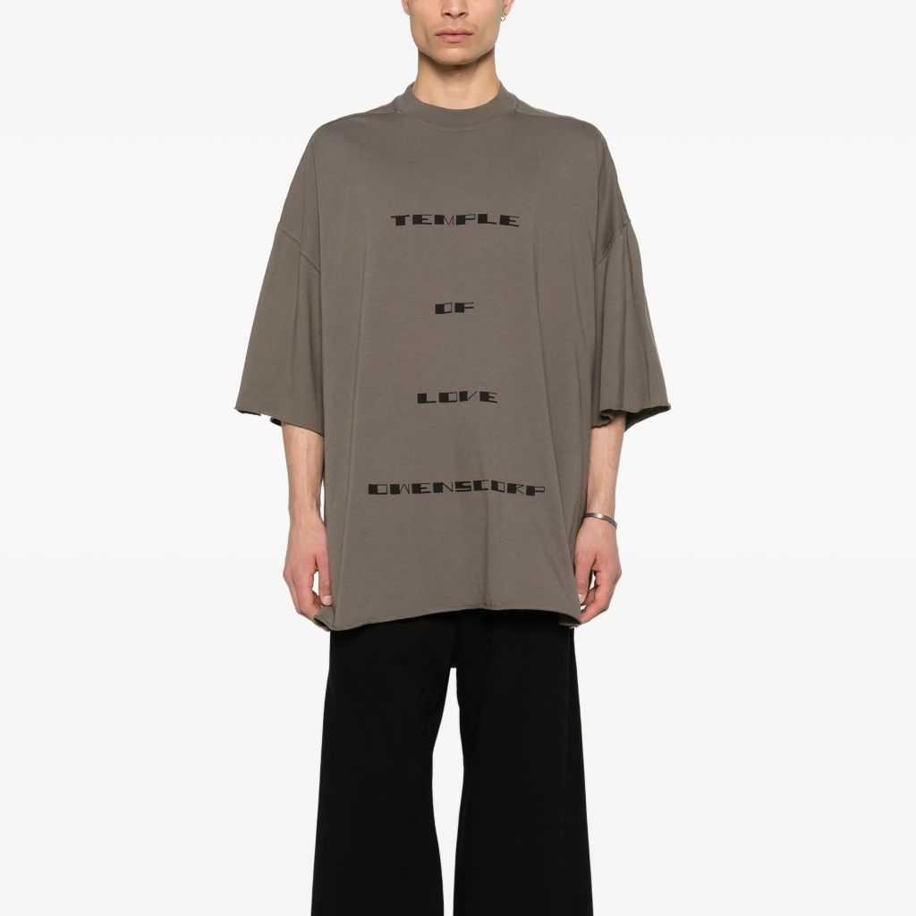 Rick Owens DRKSHDW Tommy T-shirt Bruin