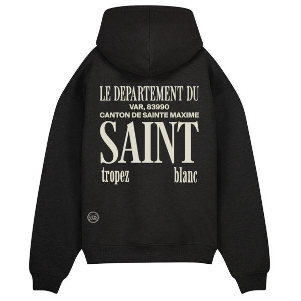 Saint Blanc Canton 83 Hoodie Zwart