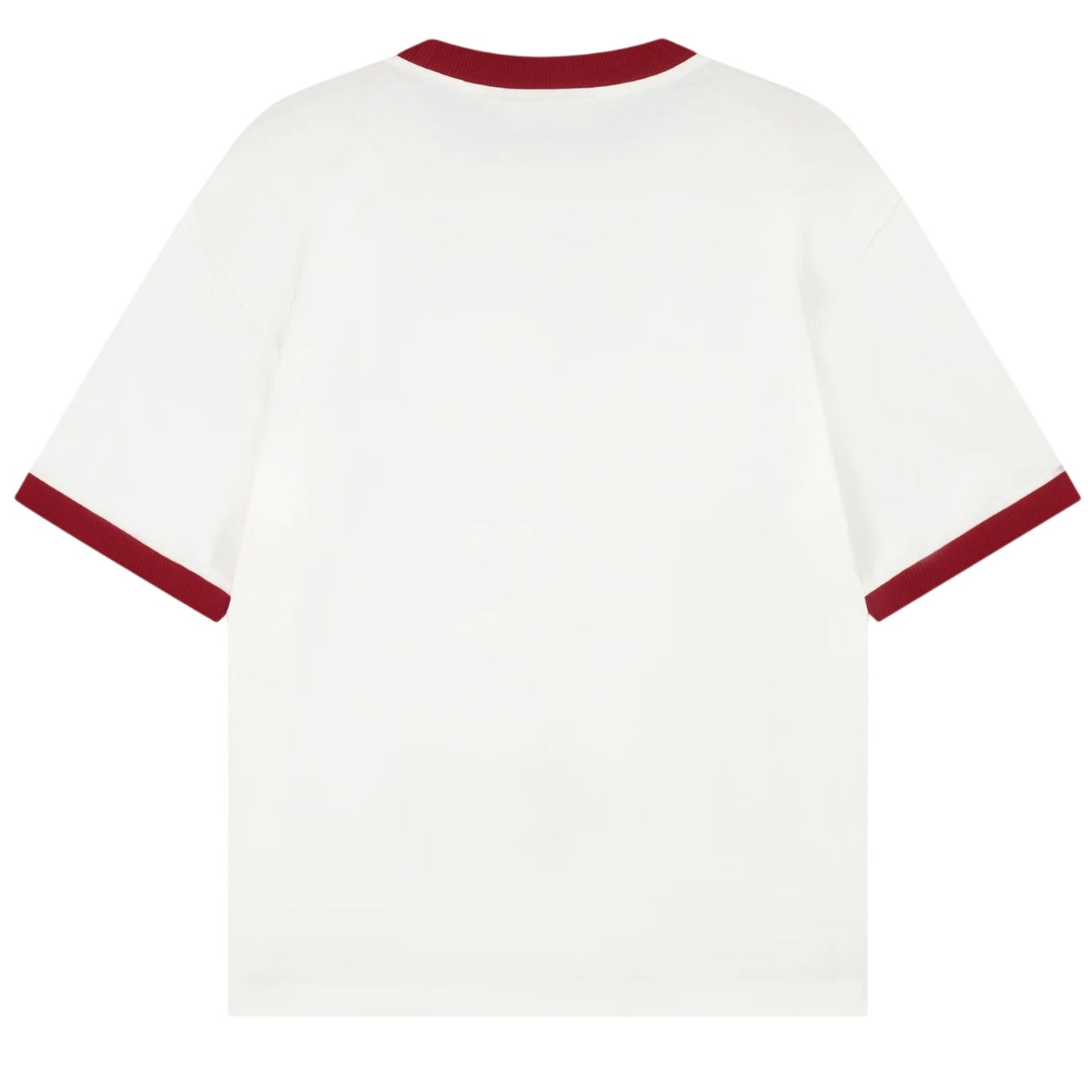 Saint Blanc Scribble Ringer T-shirt Wit
