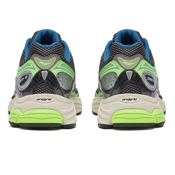 Saucony Progrid Omni 9 Classic Sneaker Blauw/Groen