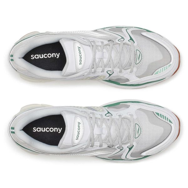 Saucony Progrid Triumph 4 Sneaker Off White/Groen