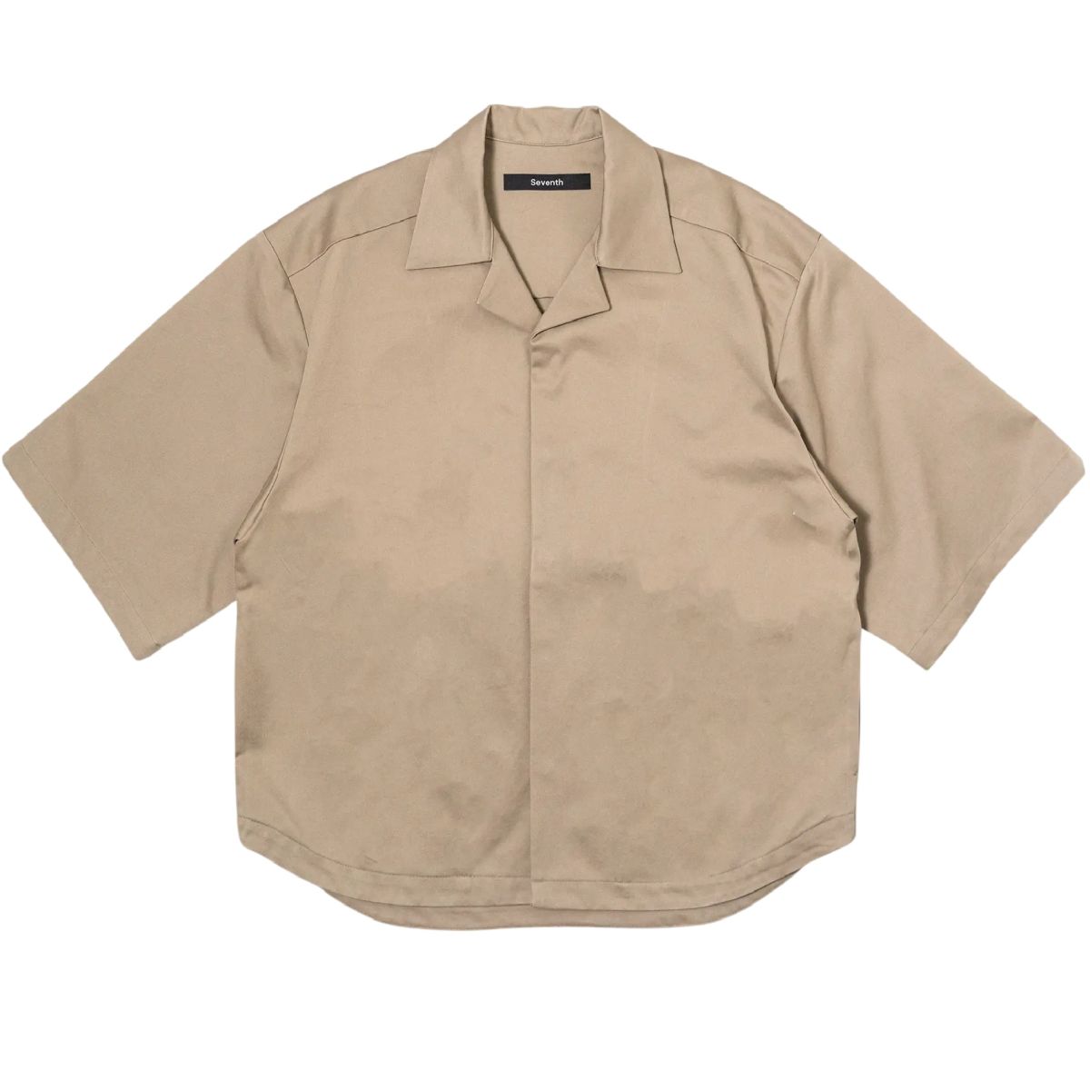 Seventh M5 Cuban Overhemd Beige
