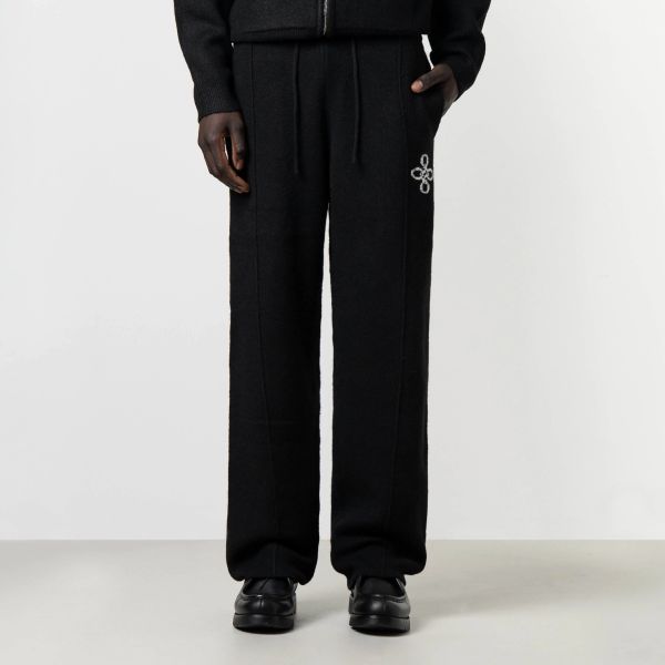 Quotrell Calvin Knitted Broek Zwart