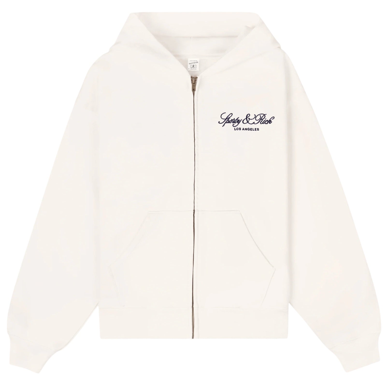 Sporty & Rich Vendome LA Embroidered Vest Off White