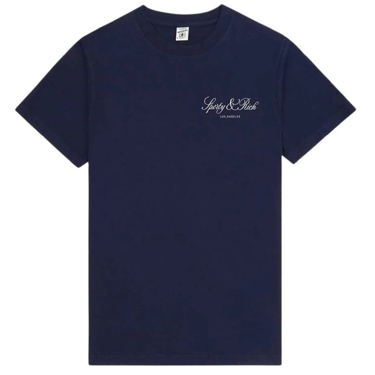 Sporty & Rich Vendome LA T-shirt Navy
