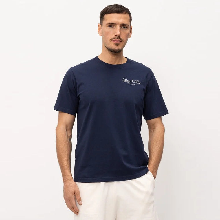Sporty & Rich Vendome LA T-shirt Navy