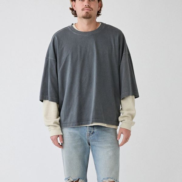 Tenue Ben T-shirt Antraciet