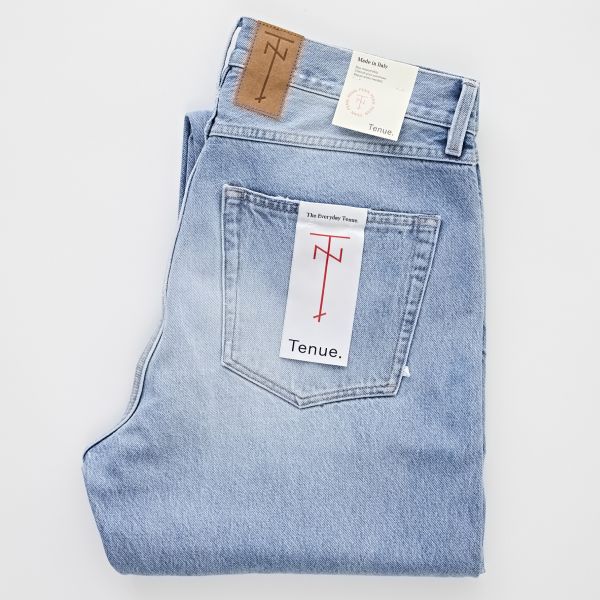 Tenue Penn Regular Straight Jeans Licht Blauw
