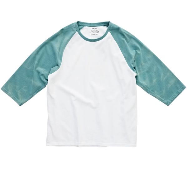 Tenue Ruth Longsleeve T-shirt Wit/Groen